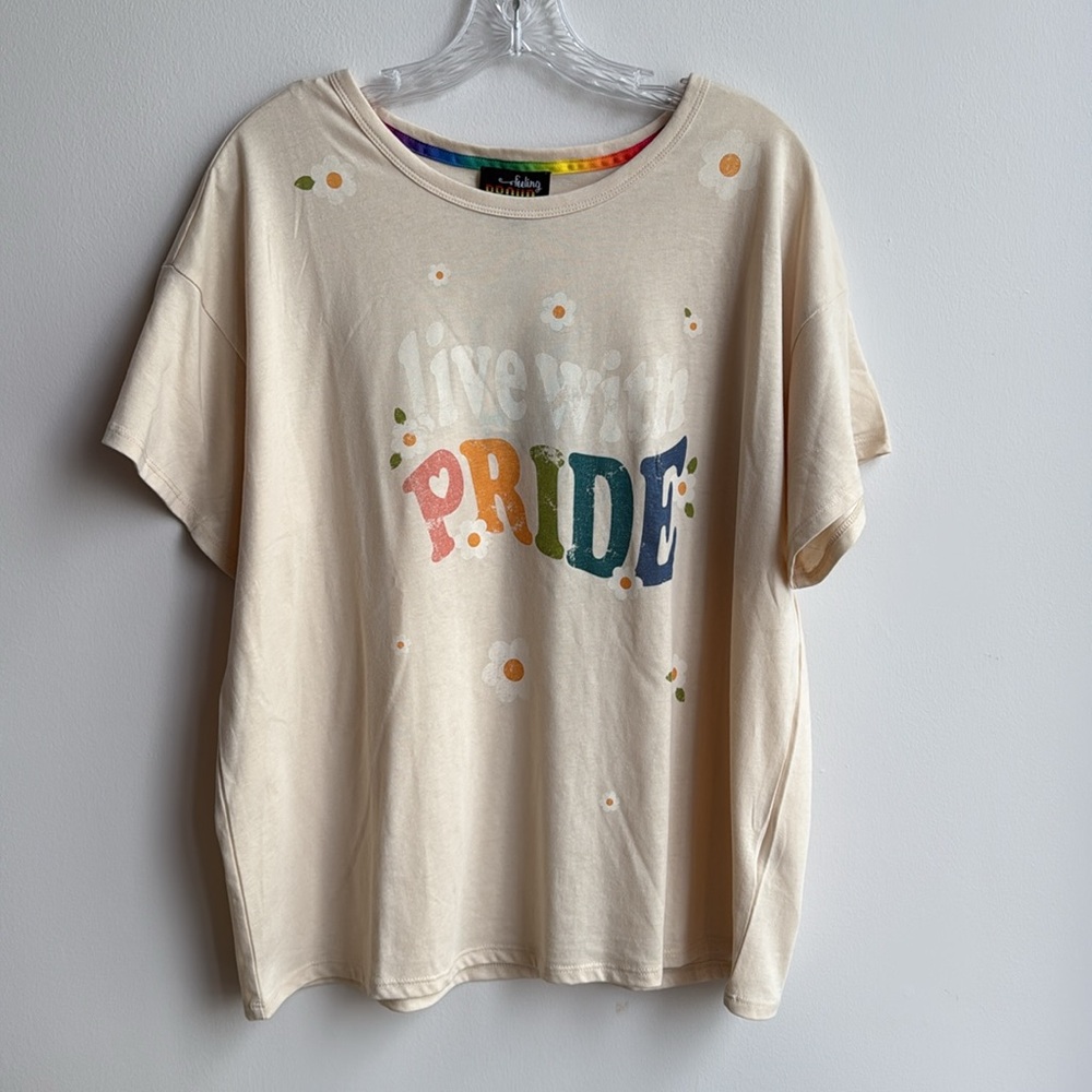 NWT Live With Pride Tee